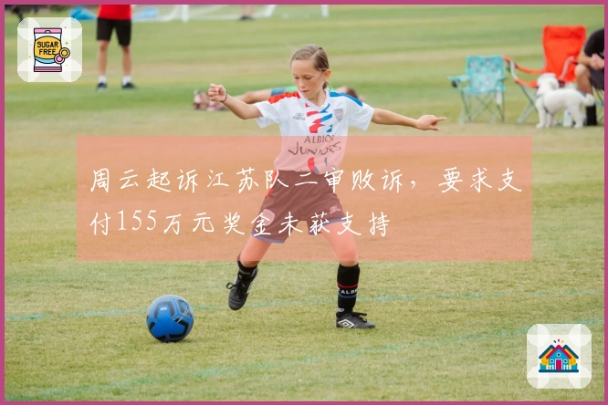 周云起诉江苏队二审败诉,要求支付155万元奖金未获支持